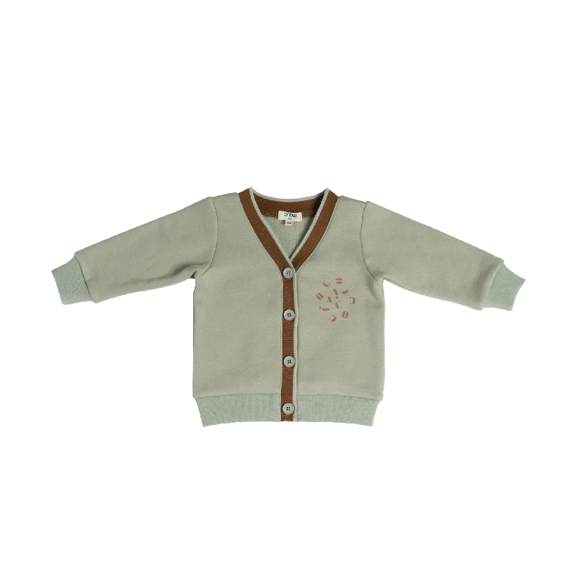 Fashion-forward casual sets Crew Kids Sage Ciao Cardigan (DOES NOT COME WITH BOTTOM)