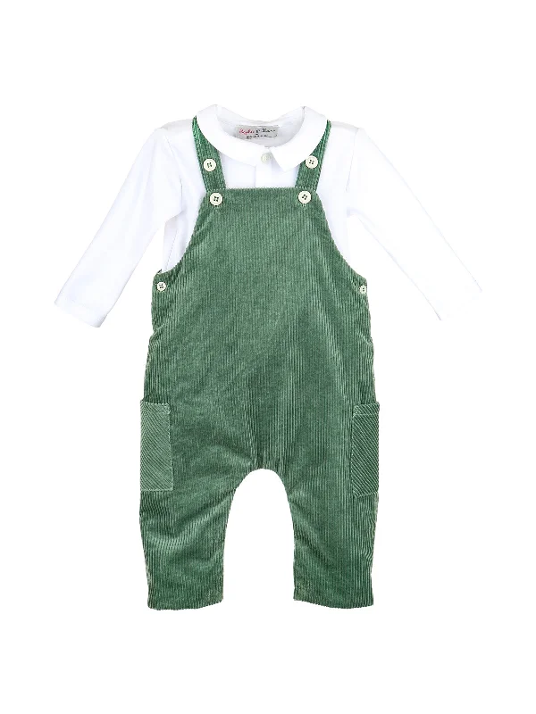 Fashionable outfit sets Corduroy Overall Set