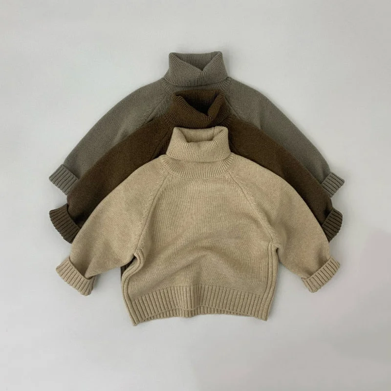 breathable winter outerwearWinter Wonderland Youth Turtleneck Sweater