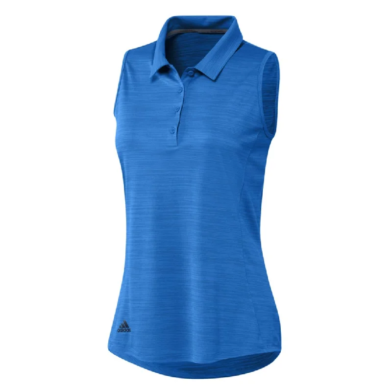 women’s premium outerwearadidas - Women's Space-Dyed Sleeveless Polo (HA6066)