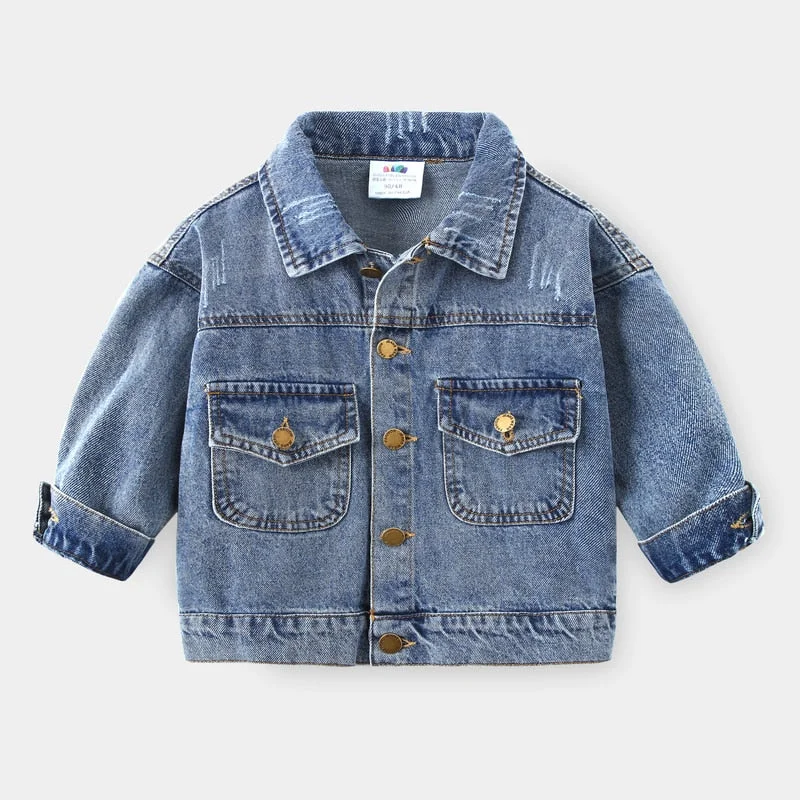 modern winter coats and outerwearStreetwear Boys Jean Jacket