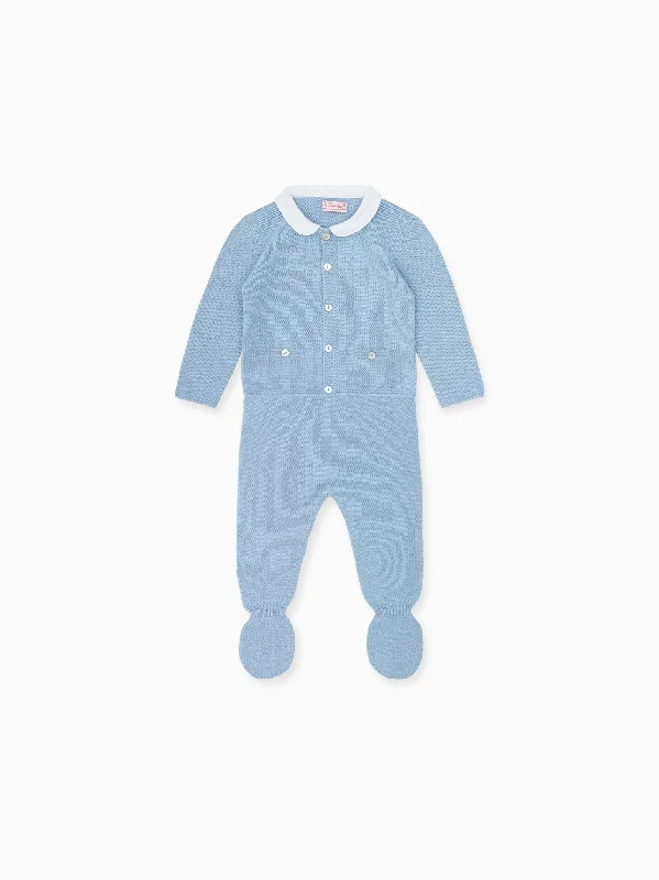 Chic party dress sets Blue Vinto Cashmere Baby Set