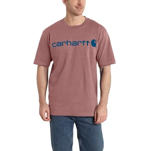 warm and stylish women’s outerwearCarhartt K195 Men's Loose Fit Heavyweight Short-Sleeve Logo Graphic T-Shirt