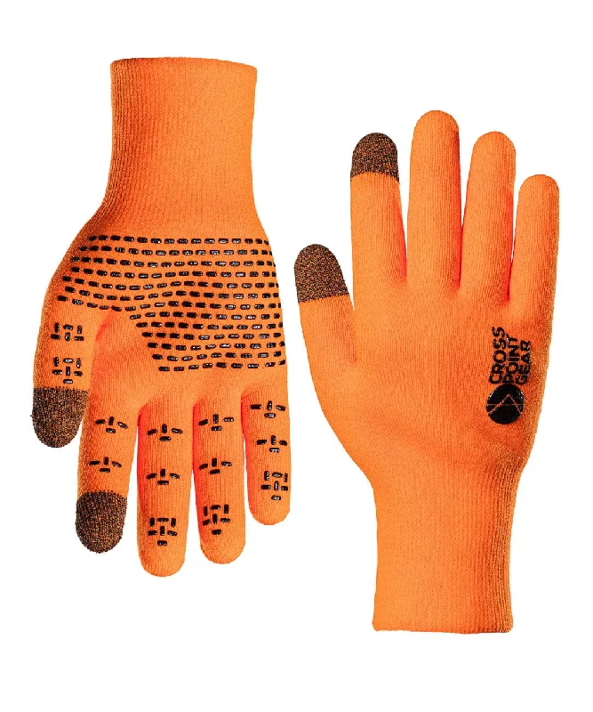 modern outerwearCross Point Waterproof Knit Gloves: Sport