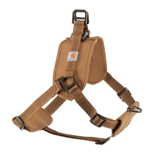 chic outerwear jacketsCarhartt P0000341 Nylon Duck Training Dog Harness, Rugged On-Leash Training Harness with Dual Attachment Points