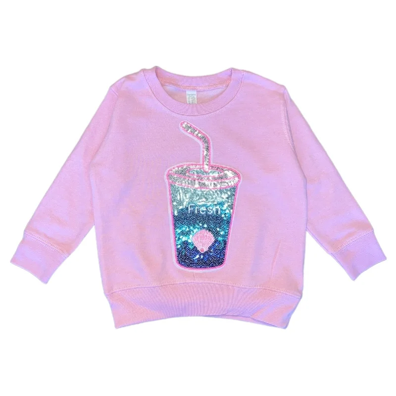 women’s fashion outerwearFRESH COLD DRINK SWEATSHIRT