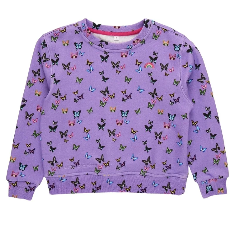 warm, durable outerwear jacketsBUTTERFLY SWEATSHIRT