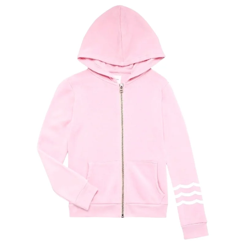 outdoor winter outerwearSEASHELL WAVES ZIP UP HOODIE