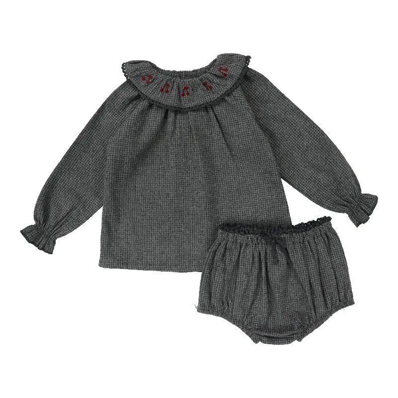 Layered spring sets Analogie By Lil Legs Toddler Girls Set Grey Houndstooth