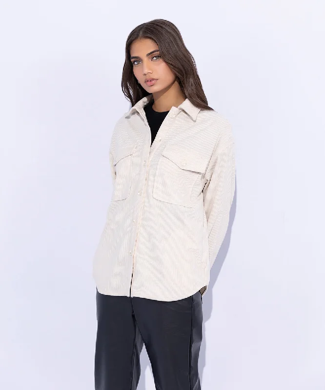 warm winter coats outerwearCorduroy Overshirt