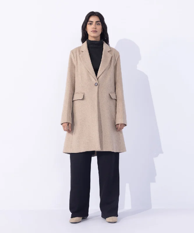 women’s urban outerwearSingle Button Coat