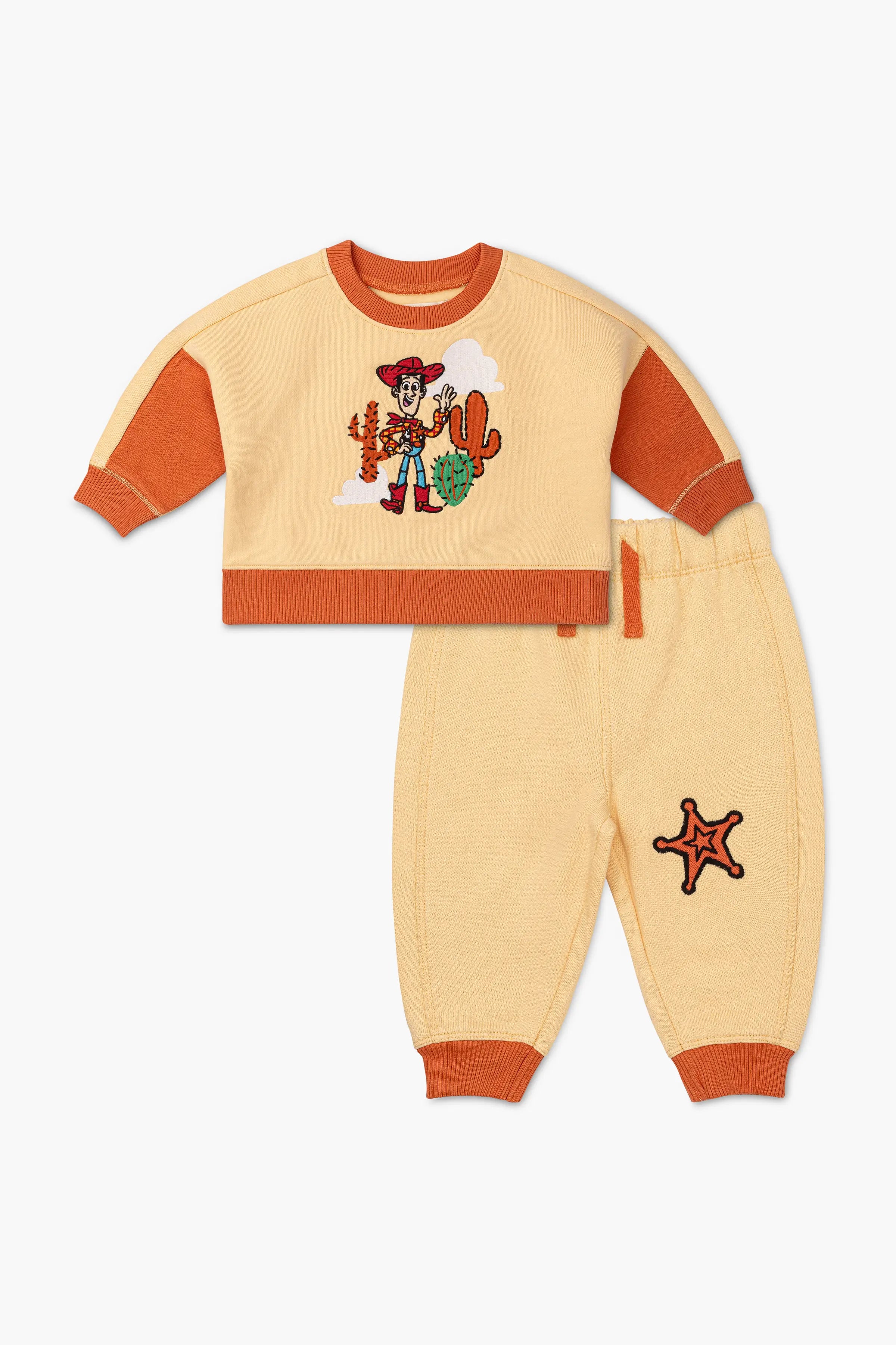 Classy skirt and top sets Sporty Sweatsuit Bundle_Toy Story Woody