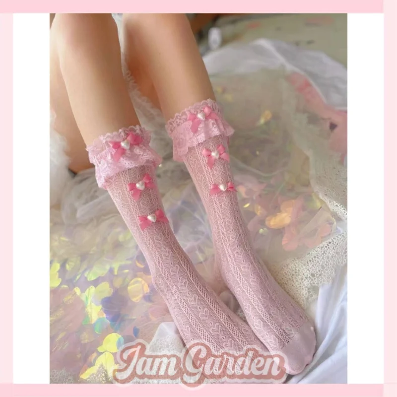 Relaxed fit sets Fantasy Loli original Chinese Valentine's Day limited edition Lolita lace socks