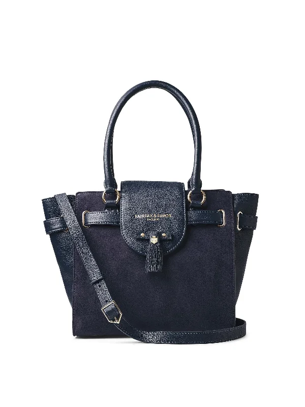 affordable outerwear jacketsWindsor Tote - Navy Blue