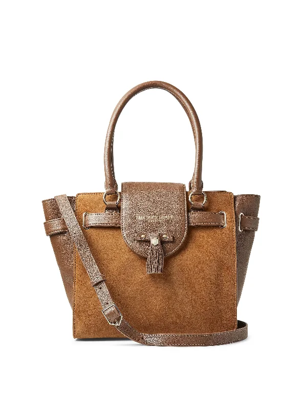 eco-friendly outerwearWindsor Tote - Tan Suede