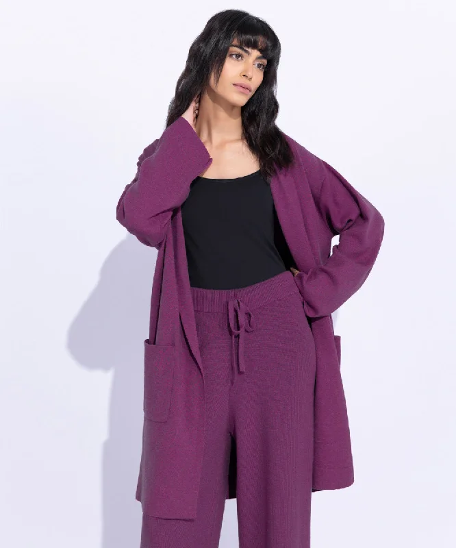 women’s winter outerwearLight Gauge Knit Cardigan