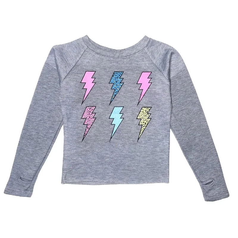 women’s premium outerwearELECTRIC BOLTS SWEATSHIRT