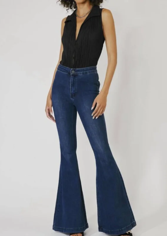 leggings for weightlifting Bell Bottoms In Denim