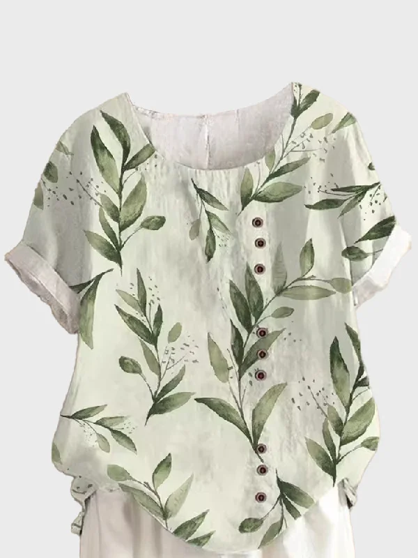 Evening Women's Top Floral Tee