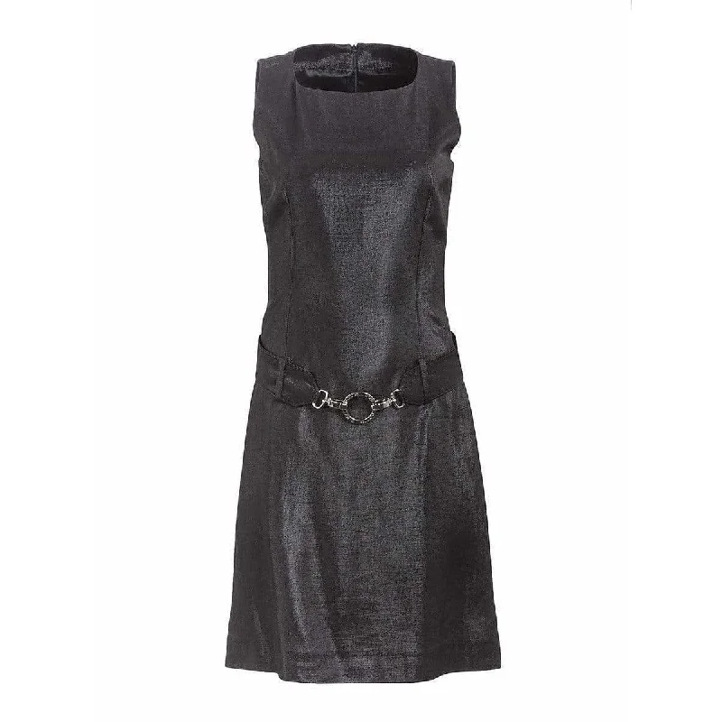 chic jumpsuits for casual events Paco Rabanne Sleeveless Belted Dress