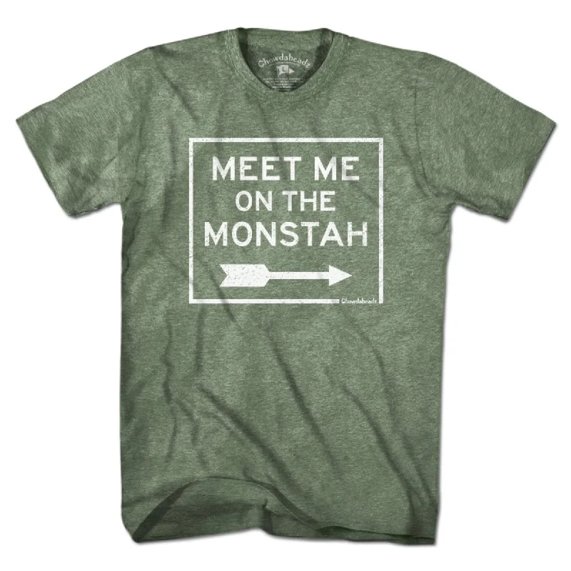 short sleeve T-Shirts for women Meet Me On The Monstah T-Shirt