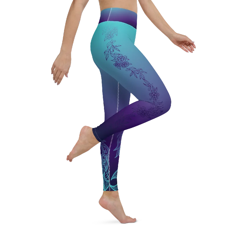 leggings for physical activity Peacock Lovers High Waist Womens Yoga Leggings