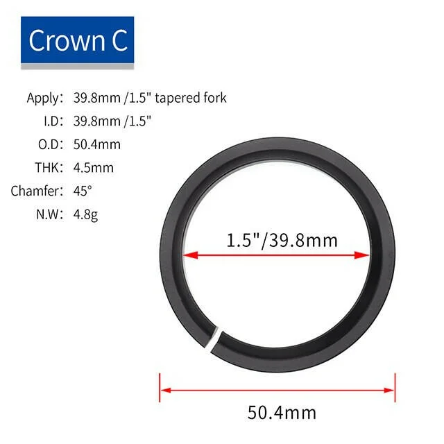 Tapered 39.8mm