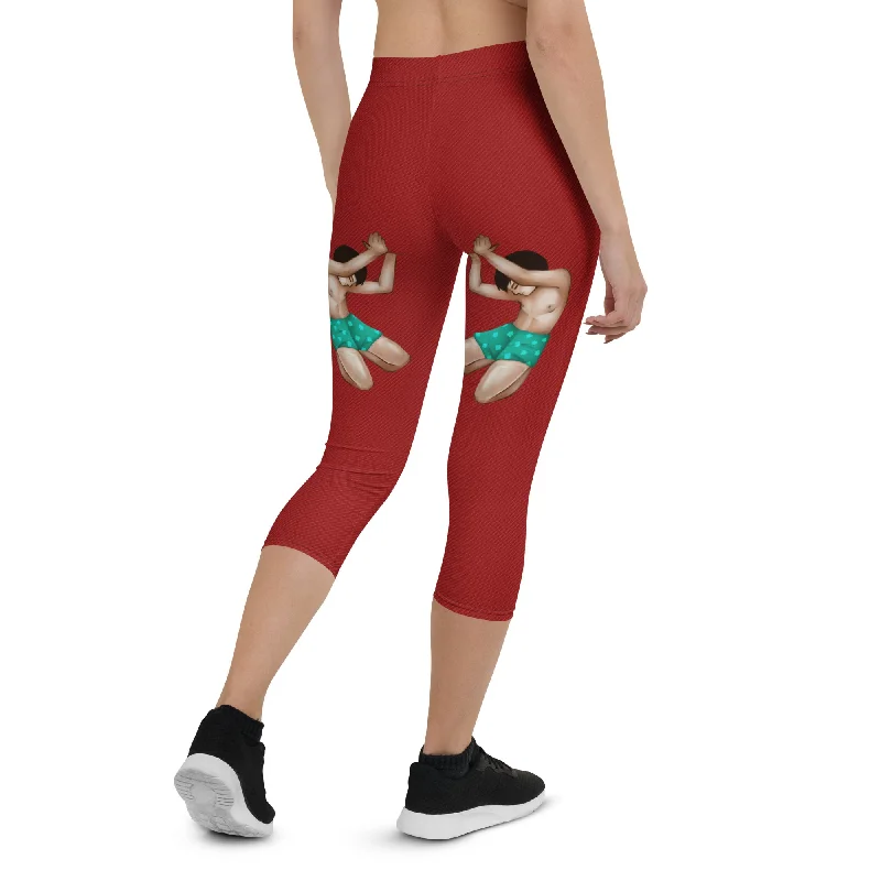 leggings for sleek yoga style Cheeky Lifters Capris