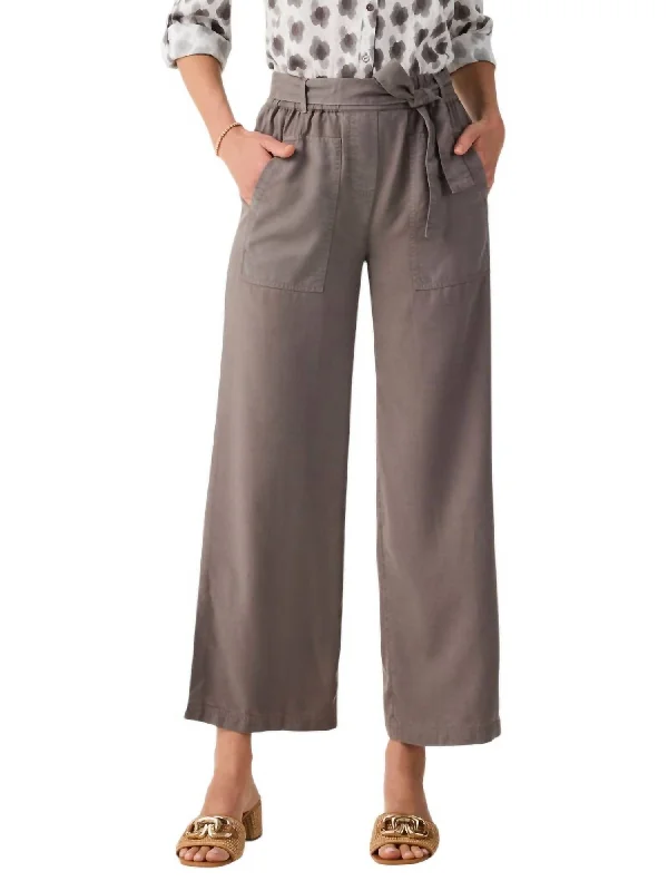 leggings for weight loss workouts Drapey Utility Wide Leg Pants In Flint