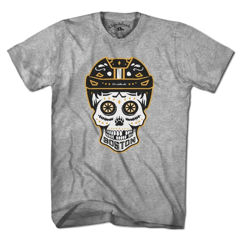 cool summer T-Shirts women Boston Black & Gold Dead Head T-Shirt