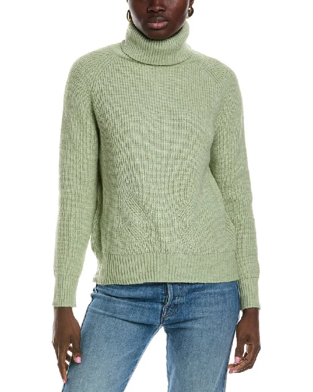 Statement-making sweaters Lyra & Co Wool-Blend Turtleneck Sweater