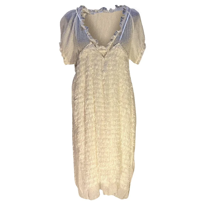 beach dresses & jumpsuits Undercover Vintage Sheer Feather Dress