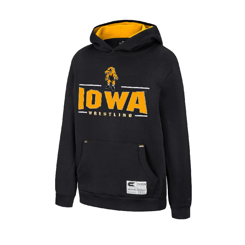 Trendy Women's Blouse Top Iowa Hawkeyes Youth Colosseum Sweatshirt Hoodie