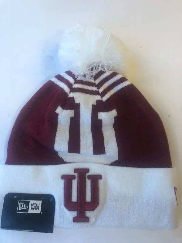 Casual Women's Top Indiana Hoosiers New Era Winter Hat