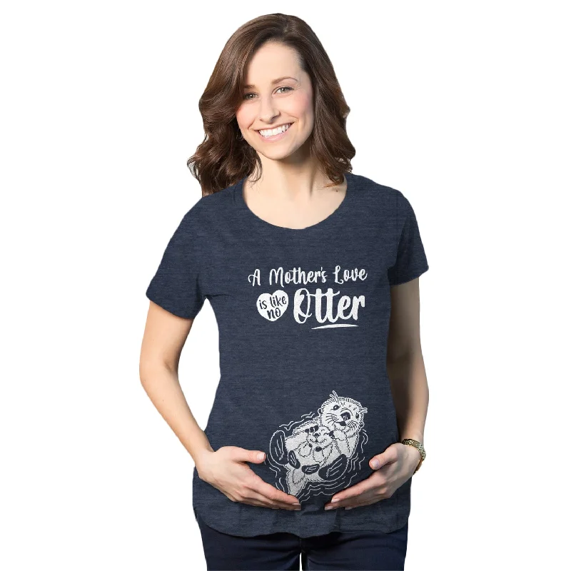 soft and breathable T-Shirts women A Mother's Love Is Like No Other Maternity T Shirt