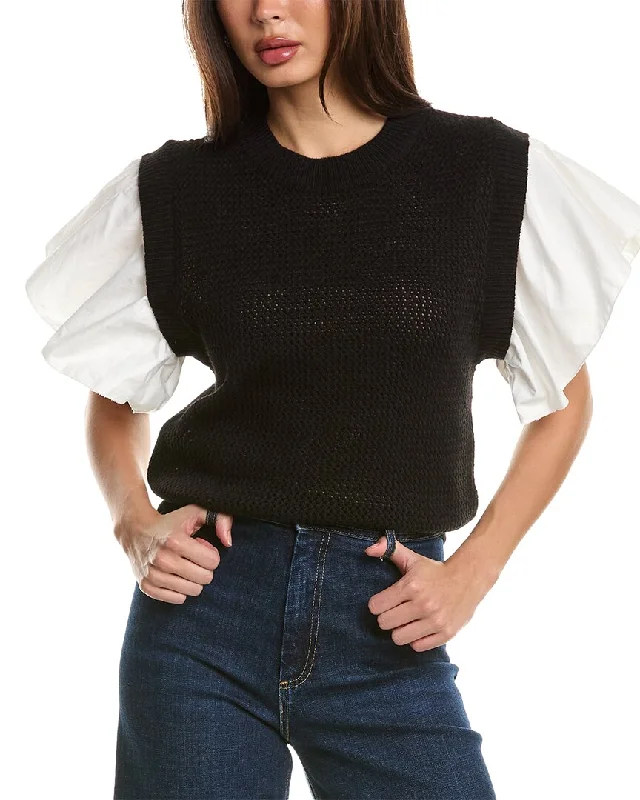 Essential black sweaters Brook + Lynn Top