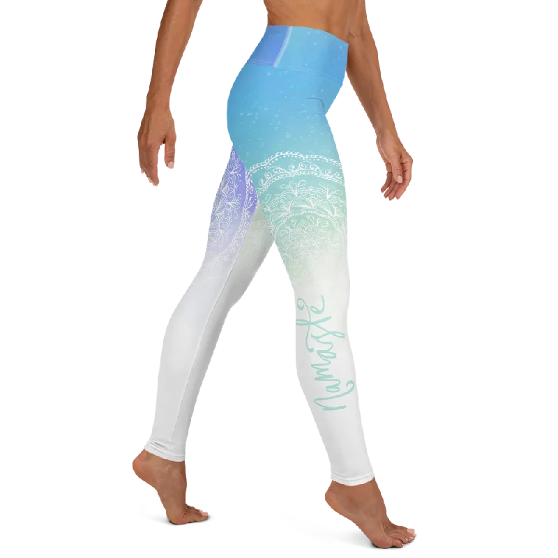 leggings for chic gymwear style Namaste Gradient High Waist Womens Yoga Leggings