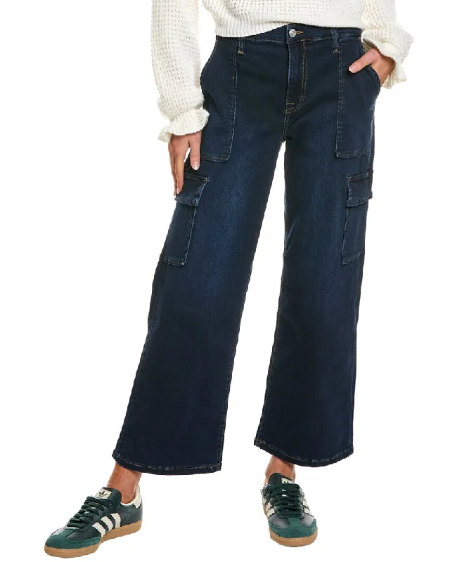 leggings for comfort fit HUDSON Jeans Rosalie Europa Wide Leg Cargo Jean