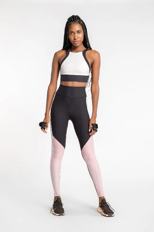 leggings for easy gym wear Mix Block Tight