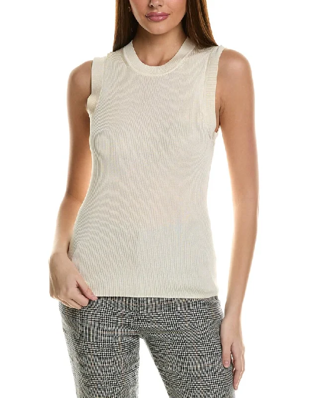 Cozy knitwear styles St. John Top