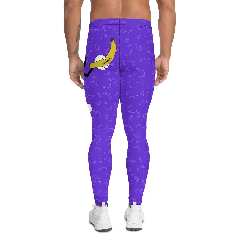 stretchy leggings for yoga Banana For Scale Men's Leggings