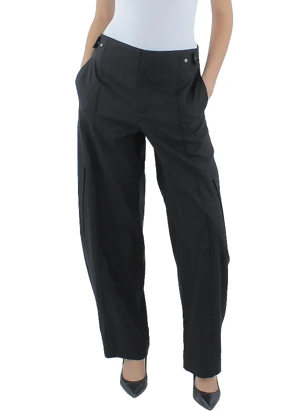 leggings for gym work Womens High Rise Pleated Cargo Pants