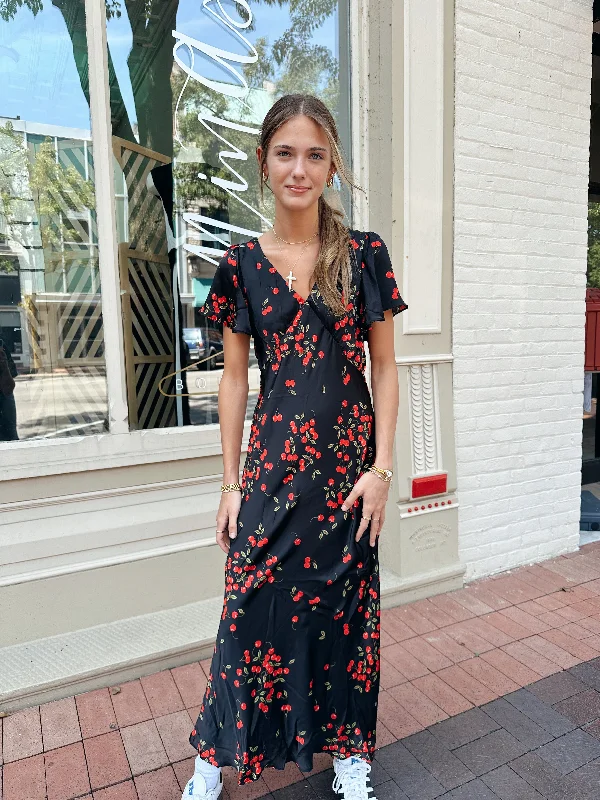 gorgeous dresses & jumpsuits for dates Cherry Bomb Slip Dress