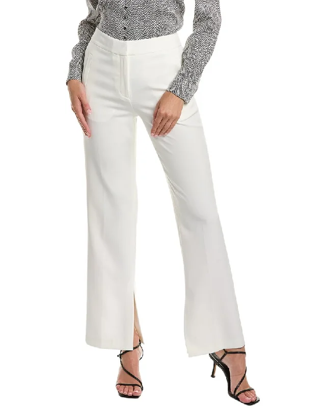 leggings with soft, stretchy material Elie Tahari High-Waist Trouser