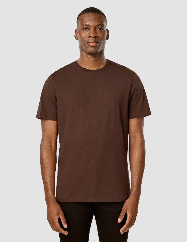 graphic tees for casual wear Supima T-Shirt Espresso