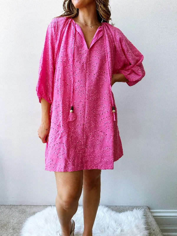 bright dresses & jumpsuits Pretty in Pink Tunic Dress