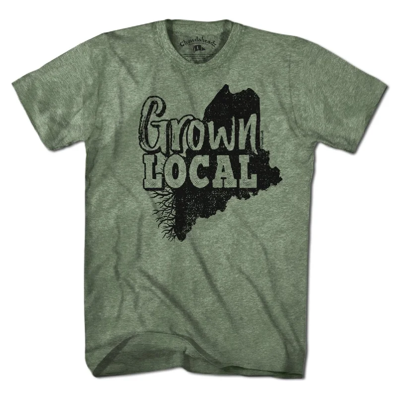 T-Shirts with artistic prints women Grown Local Maine T-Shirt