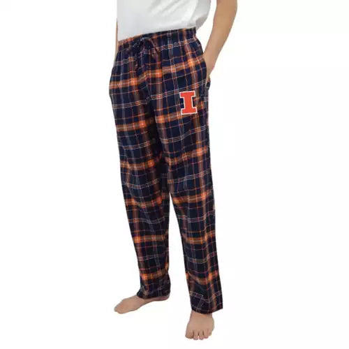 Comfortable Women's Blouse Illinois Fighting Illini Adult Pajama Pants