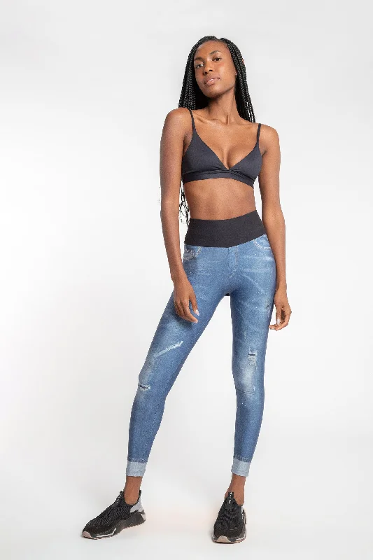 leggings for chic activewear Cool Street Denim Legging