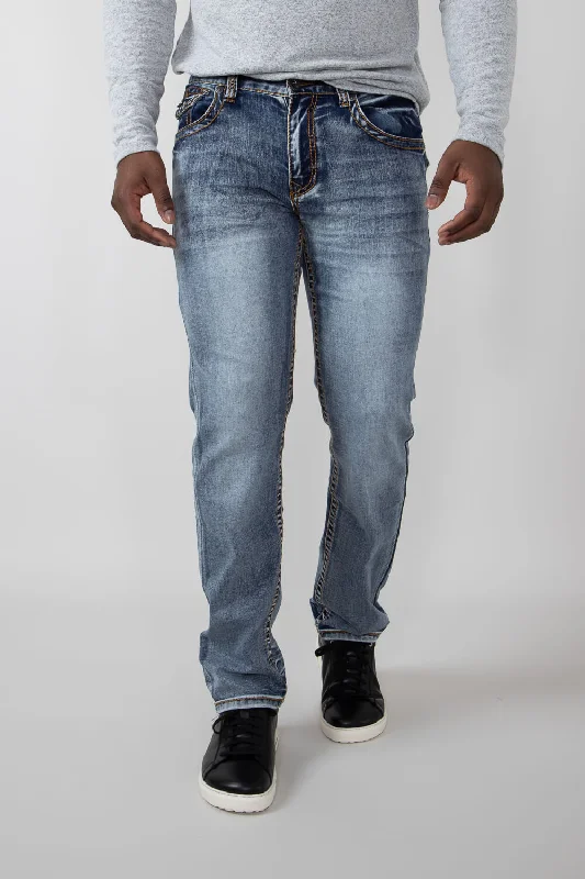 Basic Women's Top True Luck Waylon Straight Jeans for Men | TL23090603